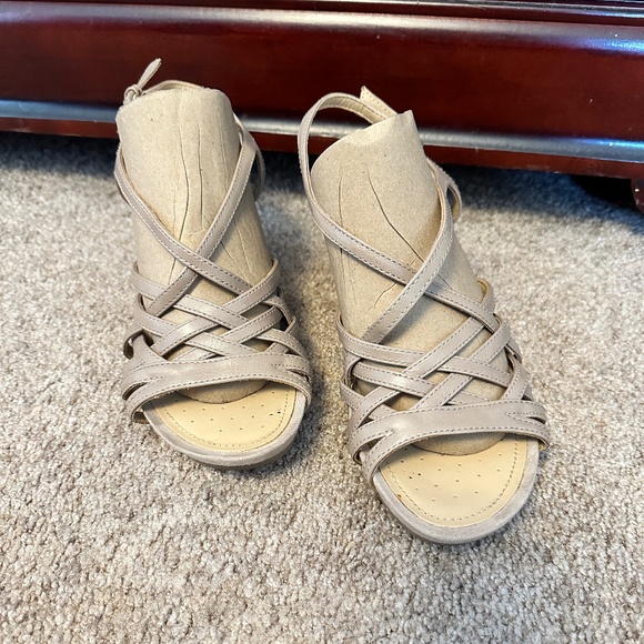 Geox Respira wedge heel sandals - Picture 1 of 7